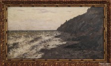 Петровичев П.И. (1874 – 1947). Ялта. Прибой. 1901. Музей пейзажа. Плёс. Фоторепродукция Татьяны Шепелевой