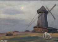 Аладжалов М.Х. (1862 – 1934). Сумерки. Фрагмент. 1911. Музей пейзажа. Плёс. Фоторепродукция Татьяны Шепелевой