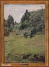 Бакшеев В.Н. (1862 – 1958). Летний пейзаж. В окрестностях Плёса. 1889. Музей пейзажа. Плёс. Фоторепродукция Татьяны Шепелевой