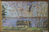 Федоров В.А. (1918 – 1985). Утро весеннее. 1979. Музей пейзажа. Плёс. Фоторепродукция Татьяны Шепелевой