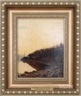 Боголюбов А.П. (1824 – 1896). Лесистый берег. 1850. Музей пейзажа. Плёс. Фоторепродукция Татьяны Шепелевой