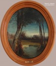 Саврасов А.К. (1830 – 1897). Речной пейзаж. 1880-1890-е. Музей пейзажа. Плёс. Фоторепродукция Татьяны Шепелевой