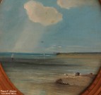 Саврасов А.К. (1830 – 1897). Морской пейзаж. Фрагмент. 1880-1890-е. Музей пейзажа. Плёс. Фоторепродукция Татьяны Шепелевой
