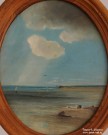 Саврасов А.К. (1830 – 1897). Морской пейзаж. Фрагмент. 1880-1890-е. Музей пейзажа. Плёс. Фоторепродукция Татьяны Шепелевой