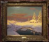 Иван Шультце. Царство тишины. Ок. 1927-1930 г. Холст, масло. Фоторепродукция Татьяны Шепелевой
