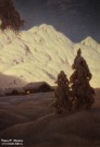 Иван Шультце. Лунный эффект. Фрагмент. Холст, масло. Фоторепродукция Татьяны Шепелевой
