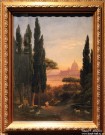 Раев В.Е. Вид Рима. 1854  Холст, масло. НГХМ. Фоторепродукция Татьяны Шепелевой