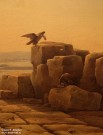 Чернецов Г.Г.. Разлив Нила с вершины пирамиды Хеопса. Фрагмент. 1842  Холст, масло. МТ. Фоторепродукция Татьяны Шепелевой