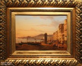 Щедрин С.Ф. Набережная в Неаполе. 1825  Холст, масло. МТ. Фоторепродукция Татьяны Шепелевой