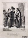 Жуковский Р.К. Русские народные сцены. Лист № 34. Два купца. 1842 – 1843. Бумага, автолитография, акварель, лак. МТ. Фоторепродукция Татьяны Шепелевой
