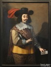 Мастер круга Винченцо Кардуччо (1567-1638). Портрет кавалера с маршальским жезлом. 1-я половина XVII в.. Испанская школа. Фоторепродукция Татьяны Шепелевой