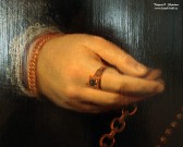 Николас Элиас Пикеной (1577\8-1650\6). Портрет дамы с перчатками в руке. Фрагмент. Голландская школа. Фоторепродукция Татьяны Шепелевой