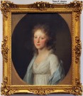 Иоганн Фридрих Август Тишбейн (1750-1812). Портрет госпожи фон Лодер. Конец 1790-х гг. (?). Немецкая школа. Фоторепродукция Татьяны Шепелевой