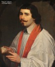 Неизвестный художник круга Филиппа де Шампеня (1602-1674). Портрет священника. Фрагмент. XVII в. (?). Французская школа. Фоторепродукция Татьяны Шепелевой