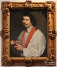 Неизвестный художник круга Филиппа де Шампеня (1602-1674). Портрет священника. XVII в. (?). Французская школа. Фоторепродукция Татьяны Шепелевой