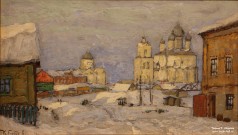 К.И. Горбатов. Псков. Фрагмент. 1912 г. Фоторепродукция Татьяны Шепелевой