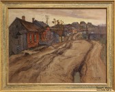 К.И. Горбатов. Режица. 1931 г. Картон, акварель, белила, гуашь Фоторепродукция Татьяны Шепелевой