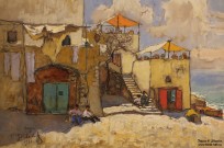 К.И. Горбатов. Марина пиккола. Фрагмент. 1930 г. Картон, бумага, гуашь Фоторепродукция Татьяны Шепелевой