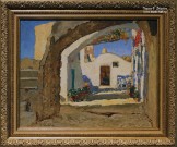 К.И. Горбатов. Старый дом. Капри. 1926 г. Фоторепродукция Татьяны Шепелевой