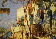 К.И. Горбатов. Осень на Капри. Фрагмент. 1925 г. Фоторепродукция Татьяны Шепелевой