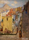К.И. Горбатов. Старый город. Капри. Фрагмент. 1927 г. Фоторепродукция Татьяны Шепелевой