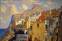 К.И. Горбатов. Старый город. Капри. Фрагмент. 1927 г. Фоторепродукция Татьяны Шепелевой