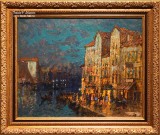 К.И. Горбатов. Венецианская ночь. Начало 1930-х гг. Фоторепродукция Татьяны Шепелевой