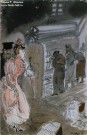 Т.А. Маврина. Иллюстрация к роману М. Горького ''Фома Гордеев''. 1937. Бумага, гуашь. Фоторепродукция Татьяны Шепелевой