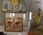 Изразец печной. Вторая половина XVII – XVIII вв. Керамика, полива Изразец печной. Вторая половина XVII – XVIII вв. Керамика, полива