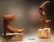 Михаил Матюшин. Корневая скульптура. Начало 1920-х. Дерево (сосна). Музей органической скульптуры. Коломна. Фото Татьяны Шепелевой