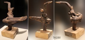 Михаил Матюшин. Корневая скульптура. Начало 1920-х. Дерево (сосна). Музей органической скульптуры. Коломна. Фото Татьяны Шепелевой