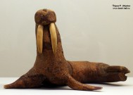 Орест Верейский. Морж. 1960-1980-е. Дерево. ГМИИ им. А.С. Пушкина. Москва. Фото Татьяны Шепелевой