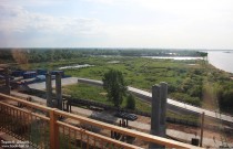 Строительство второго Борского моста. 28 мая 2015 года. Фото Татьяны Шепелевой