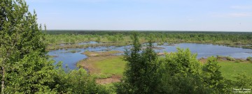 Панорама реки Лапшанги близ одноименного села. Май 2015 года. Фото Татьяны Шепелевой