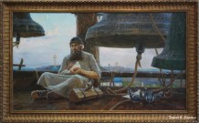 Трошин С.Н. Звонарь. Холст, масло. 2006. Фоторепродукция Татьяны Шепелевой