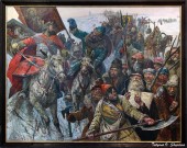 Сафронова И.В. 1612. В поход за Русь. Холст, масло. 2012. Фоторепродукция Татьяны Шепелевой