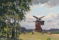 Трошин С.Н. Бородино. Фрагмент. Холст, масло. 2010. Фоторепродукция Татьяны Шепелевой