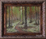 Светлана Душина. В сосновом бору. 2022 г. Фоторепродукция Татьяны Шепелевой