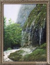 Светлана Душина. Лесной водопад. 2022 г. Фоторепродукция Татьяны Шепелевой