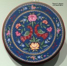 Наталья Приваловская. Триптих ''Синий вечер''. Фрагмент. Фото Татьяны Шепелевой. 2024 год