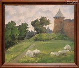 Николай Ростовцев. Этюд. Кремль. 2014. Холст, масло. Фоторепродукция Татьяны Шепелевой