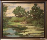 Николай Ростовцев. Этюд. Арзамас. 2023. Холст, масло. Фоторепродукция Татьяны Шепелевой