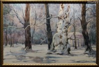 Николай Ростовцев. Болдино. 2014. Бумага, акварель. Фоторепродукция Татьяны Шепелевой