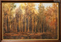 Николай Ростовцев. Лес просыпается. 2005. Бумага, акварель. Фоторепродукция Татьяны Шепелевой