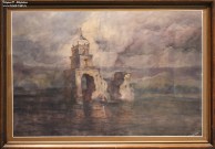 Николай Ростовцев. Набат. 2005. Бумага, акварель. Фоторепродукция Татьяны Шепелевой