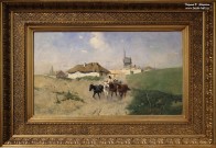 Франц Рубо. В Таврической губернии. 1883 г. Холст, масло. Фоторепродукция Татьяны Шепелевой
