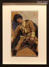 Франц Рубо. Жанровый портрет. Конец XIX – начало XX вв. Картон, масло. Фоторепродукция Татьяны Шепелевой