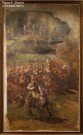Франц Рубо. Всадники. Фрагмент панорамы «Бородинская битва». 1912 г. Холст, масло. Фоторепродукция Татьяны Шепелевой
