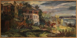 Сергей Сорокин. Утро ласкает город Городец. 2008. Холст, масло