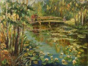 Сергей Сорокин. Лилии распускаются в полдень. 2019. Холст, масло